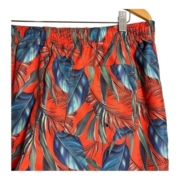 Soul of London Tropical Swim Trunks Size L NWT - Picture 4 of 7